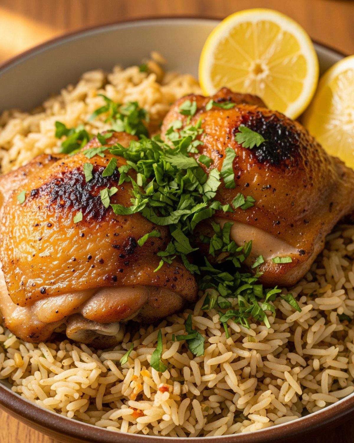 Chicken and Rice - Yummy Cluck